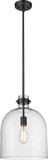 Z-Lite 817-12MB Pearson Contemporary Matte Black 12" Hanging Light Fixture