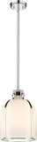Z-Lite 818-9PN Pearson Contemporary Polished Nickel 10" Mini Hanging Lamp