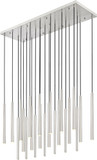 Z-Lite 919MP24-23L-BN-LED Forest Contemporary Brushed Nickel LED Multi Hanging Light Fixture
