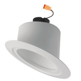 Elco EL512CT5W White 5" Sloped Ceiling Recessed Light Reflector LED Recessed Ceiling Light Insert.