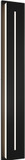 Modern Forms WS-W66256-BK Midnight Modern Powder Coated Black LED 56" Exterior Sconce Lighting