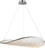 ET2 Lighting E24971-PC Moonscapes Contemporary Polished Chrome LED Hanging Light
