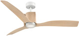 Hinkley Lighting 908154FMW-LDD Sven Modern Matte White LED Ceiling Fan 54"