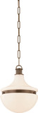 Hudson Valley Lighting 5815-HB Barryville Contemporary Historic Bronze Mini Pendant Hanging Light