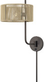 Livex 53178-92 Acordia Modern English Bronze Wall Swing Arm Lamp
