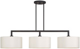 Livex 45493-07 Meridian Bronze Island Light Fixture