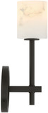 Crystorama Lighting ARA-10261-MK-ST Aragon Modern Matte Black LED Wall Sconce Lighting