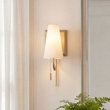 Savoy House 9-4704CP-1-322 Wilkes Modern Warm Brass Wall Lighting
