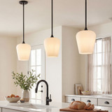 Savoy House 7-6036-1-BK Octave Modern Matte Black Mini Pendant Light