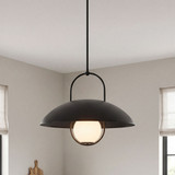 Savoy House 7-3070-1-89 Lehigh Modern Matte Black Hanging Lamp