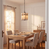 Savoy House 1-4561-4-15 Weston Modern Mediterranean Bronze Pendant Lighting