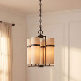 Savoy House 1-4561-4-15 Weston Modern Mediterranean Bronze Pendant Lighting