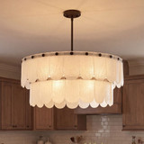 Savoy House 7-9800-10-15 Ashton Contemporary Mediterranean Bronze Ceiling Light Pendant