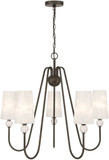 Savoy House 1-1350-5-15 Sheldon Contemporary Mediterranean Bronze Chandelier Light