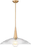 Z-Lite 3051P24-MGLD Lunelle Modern Modern Gold 24" Drop Ceiling Light Fixture