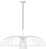 Z-Lite 623P35-TXWH Valencia Modern Texture White 35" Drop Lighting
