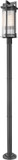 Z-Lite 5031PHBR-567P-BK Fortis Modern Sand Black 99" Outdoor Post Lighting Fixture