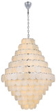 Elegant Lighting 1010G48C-11ST Charlotte Contemporary Chrome 48" Pendant Lighting