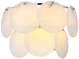 Elegant Lighting 1010W16C-11ST Charlotte Contemporary Crystal Chrome Lamp Sconce