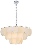 Elegant Lighting 1010D28C-11ST Charlotte Modern Chrome 28" Pendant Lighting