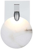 Elegant Lighting 1012W6C-11ST Avery Contemporary Crystal Chrome LED Lighting Wall Sconce