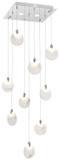 Elegant Lighting 1012S20C-11ST Avery Modern Chrome LED Multi Hanging Light