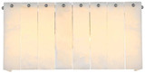 Elegant Lighting 1015W16C-33ST Georgina Contemporary Chrome 16.5" Bath Light Fixture