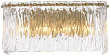 Elegant Lighting 1015W16SG-03GL Georgina Modern Satin Gold 16.5" Bathroom Vanity Lighting
