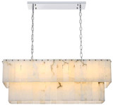 Elegant Lighting 1015D36C-33ST Georgina Chrome Kitchen Island Light