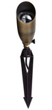 Elegant Lighting C030L Aera Antique Brass Cast Brass Spot Light