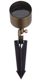 Elegant Lighting C039P Aera Antique Brass Cast Brass Wide Spot Light