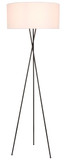 Elegant Lighting LD6189BK Cason Contemporary Black Lighting Floor Lamp