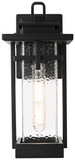 Elegant Lighting OD320W14BK Cambria Contemporary Black Outdoor Wall Sconce