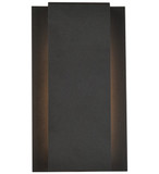 Elegant Lighting LDOD4033BK Raine Modern Black LED Outdoor Wall Mounted Lamp
