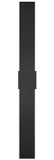 Elegant Lighting OD506W40BK Waylen Contemporary Black LED 40" Outdoor Lighting Wall Sconce