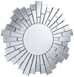 Elegant Lighting MR-3030 Modern Contemporary Clear 24" Wall Mounted Mirror