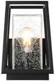 Elegant Lighting OD359W10BK Lehigh Contemporary Black 9.5" Outdoor Wall Sconce Light