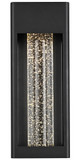 Elegant Lighting OD604W15BK Amaris Contemporary Black LED 15" Outdoor Wall Sconce Light