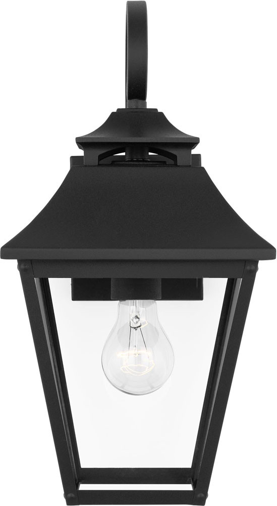 Elegant Textured Outdoor Lighting Fixtures Reference: Visual Comfort Studio Ol14404Txb Galena Textured Black 25 375 Exterior