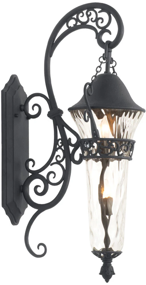 Photo inspiration: Visual Reference: Kalco 9413Mb Anastasia Contemporary Textured Matte Black Exterior 15