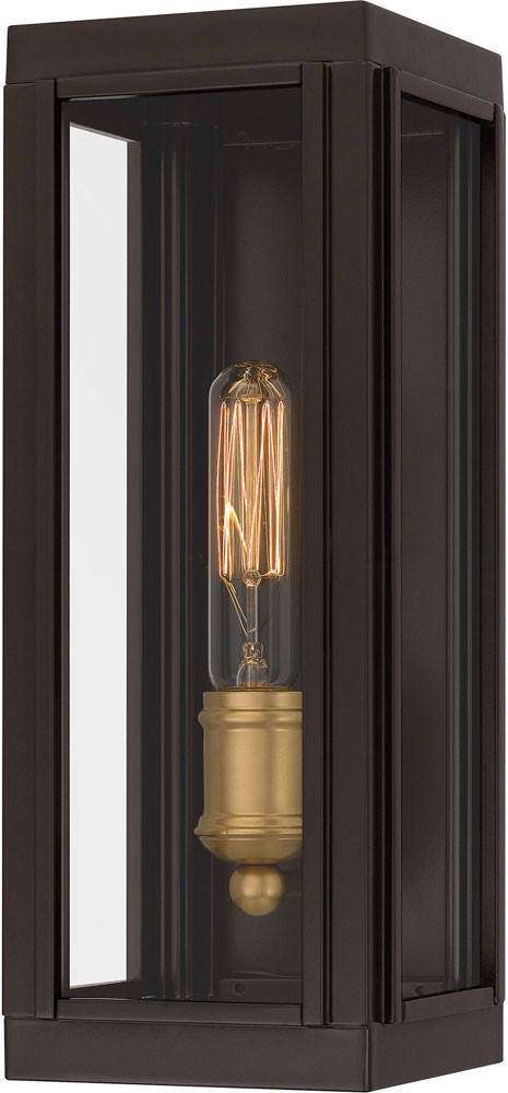 Quoizel AVN8305WT Avon Modern Western Bronze Medium Outdoor Wall Light