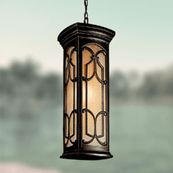 Transitional Outdoor Hanging Lights