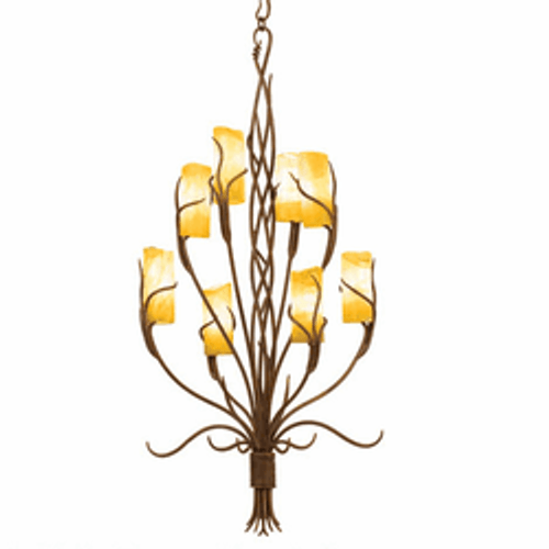 Rustic Foyer Lighting