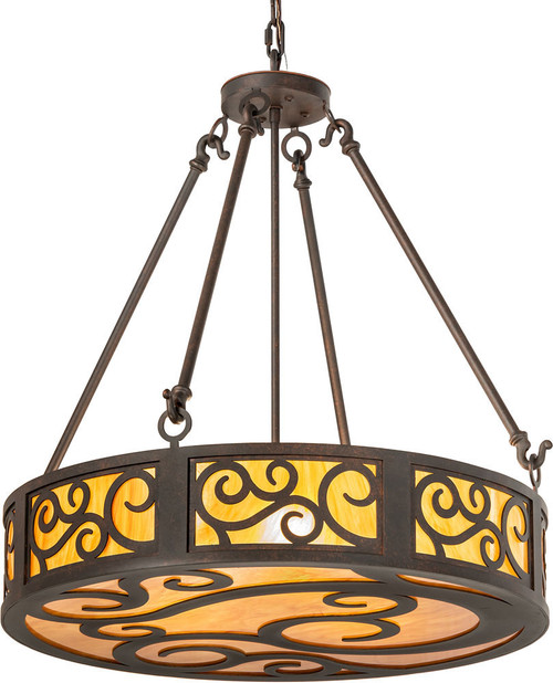 2nd Ave. 115790 Dean Cajun Spice Drum Pendant Light Fixture