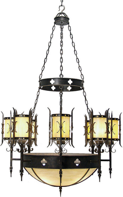 2nd Ave. 117035 Sabrina Traditional Cajun Spice Hanging Chandelier