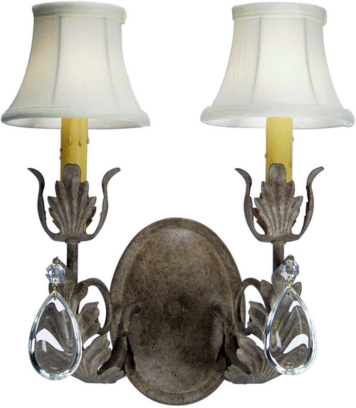 2nd Ave. 117353 Esther Traditional Pate Sconce Lighting
