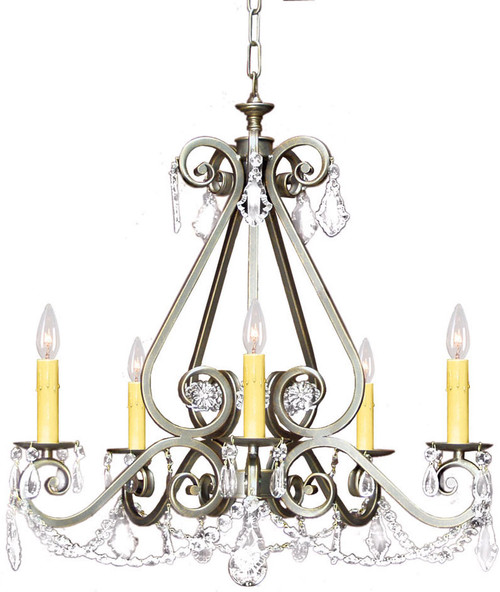 2nd Ave. 118041 Adrianna Traditional French Bronze Chandelier Lighting