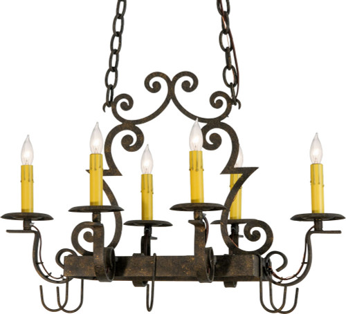 2nd Ave. 120248 Elara Traditional Antiquity Pot Rack