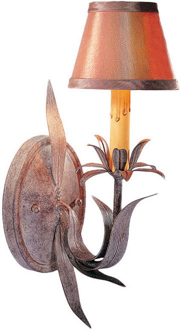 2nd Ave. 120770 Slenderleaf Traditional Antique Iron Gate Wall Light Sconce