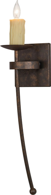 2nd Ave. 154638 Bechar Traditional Gilded Tobacco Wall Sconce